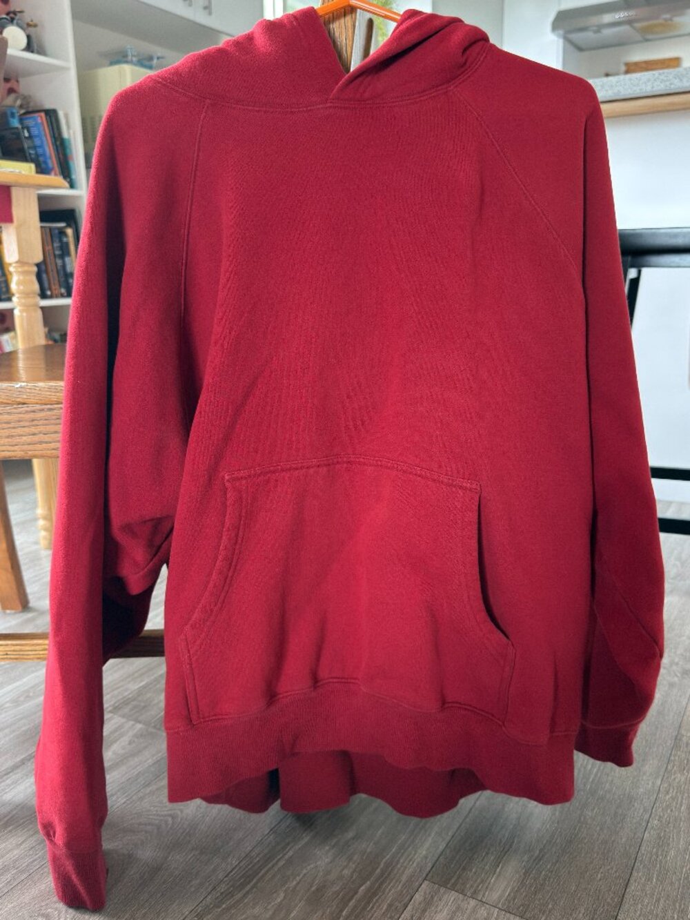 Aritzia Red Sweatshirt